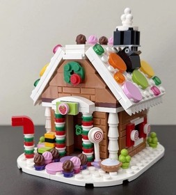 LEGO 40139 Gingerbread House 2015 Complete w/ Instructions Retired Christmas