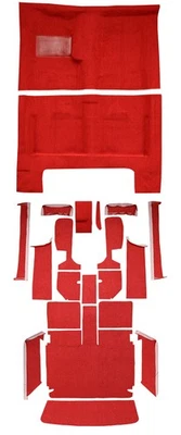 Dodge Charger 1966 repuesto de alfombra - bucle - completo | se adapta a: 4 velocidades, completo Foto 1 de 4