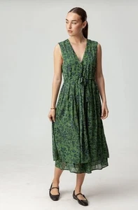 NEU Anthropologie Sundays Arabella Midikleid Größe Medium Einzelhandel $ 312 - Bild 1 von 11
