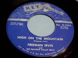 FREEMAN IRVIN - HIGH ON THE MOUNTAIN - NM VINYL & EX AUDIO - Picture 1 of 2