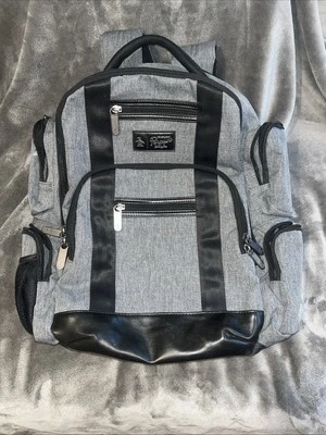 Mochila original de 19 pulgadas An Penguin de Munsingwear se adapta a la mayoría de las computadoras portátiles de 15 pulgadas usada en excelente estado  Foto 1 de 4