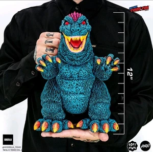 Godzilla Sofubi Psychedelische Variante von Mondo und James Groman - Bild 1 von 10