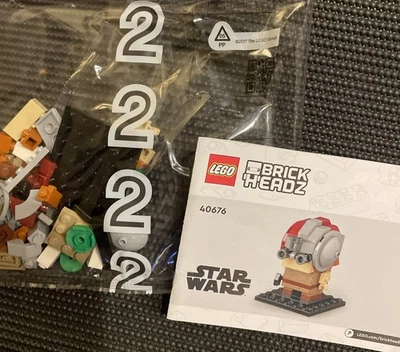 Lego Brickheadz 40676 Anakin Skywalker Star Wars La Amenaza Fantasma Nuevo Retirado Foto 1 de 3