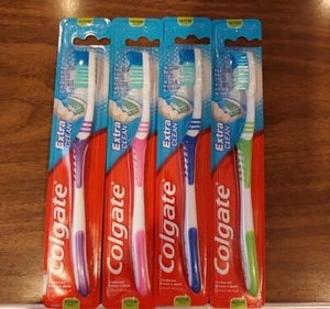 12Pack Colgate Toothbrush Extra Clean Medium Assorte - Picture 1 of 3