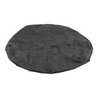 4ft Round Hot Tub Cover Oxford Fabric Folding Heat Insulation Waterproof Dus EOM