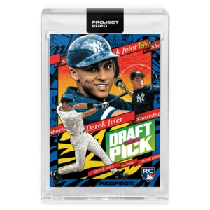 2020 TOPPS PROJECT 2020 #200 DEREK JETER - BY TYSON BECK - Picture 1 of 1