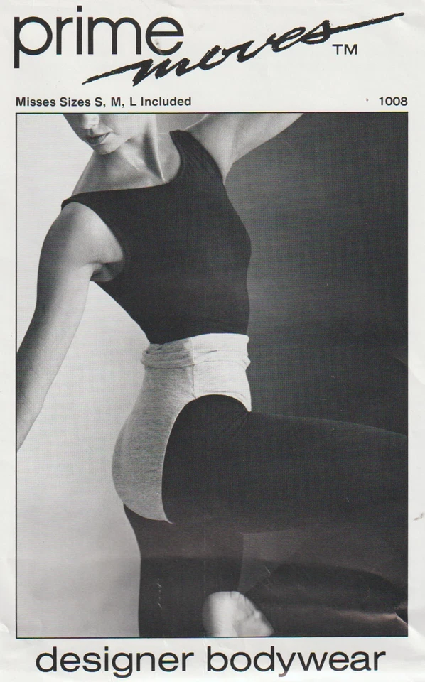 Prime Moves Pattern 1008 Unitard w/ Roll-top Dance Pant, Size 4-14, FF - Image 1 of 3