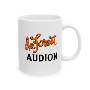 Taza de café deForest Audion 11 oz - Tubo de vacío de audio para audiófilos de alta fidelidad de colección RCA - Imagen 1 de 5