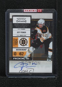 2010-11 Panini Playoff Contenders Rookie Ticket Jeff Penner #134 Rookie Auto RC