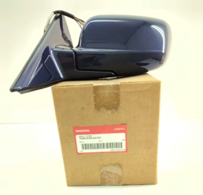 New OEM genuine Honda Door Mirror 2001-2003 Acura CL LH Blue 76250-S3M-A31ZD - Image 1 of 4