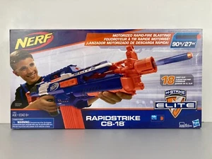 🔫 Nerf® N-Strike Elite™ Rapidstrike CS-18 Auto Blaster 2017 | Rare Collectible - Picture 1 of 9