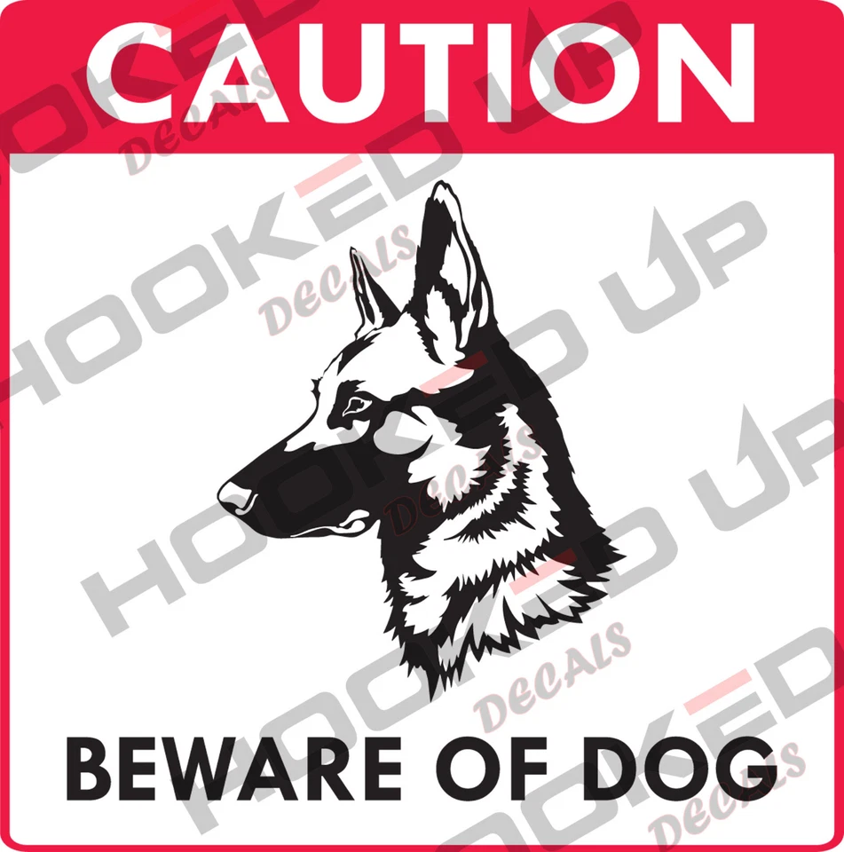 Beware of Dog Aluminum Sign 10.25"x10.25" - CHOOSE YOUR DESIGN - Image 1 of 1