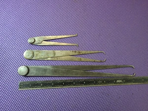 (3) Unbranded Hermaphrodite Firm Joint Calipers - Picture 1 of 8