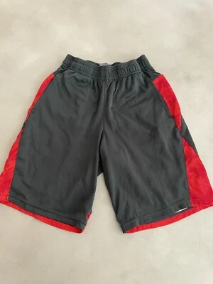 Shorts de basquete masculino juvenil C9 Champion cinza e laranja tamanho M (8-10) - Imagem 1 de 3