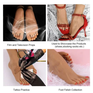 Maniquí realista de silicona TPE modelo de exhibición de pies femeninos exhibición de tacones altos - Imagen 1 de 28