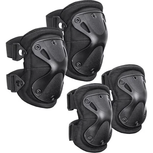 Barska Loaded Gear CX-400 Black Tactical Protective Elbow + Knee Pads BI12250 - Picture 1 of 9