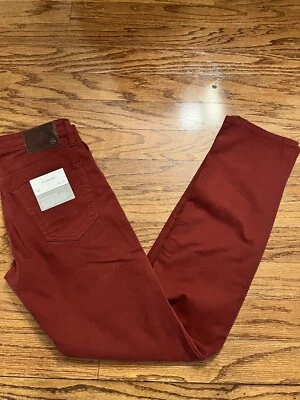 Ag Adriano Goldschmied Jeans The Graduate Mens  Red Size 28 x 34 - Image 1 of 4