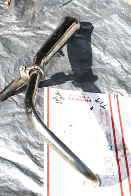 Silenciador Kawasaki KZ440 LTD 1980-81 OEM RH (VER ABAJO) ¡ORIGINAL!! Foto 1 de 4