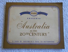 #T323. ATLANTIC PETROLEUM AUSTRALIA IN THE 20th CENTURY ALBUM & CARD PART SET