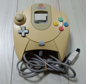 Sega Dreamcast Official White discoloration Controller (Gebraucht & Getestet) Japan - Bild 1 von 6