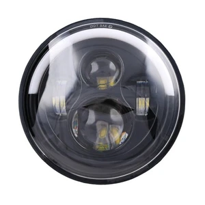 Headlight with E MZ ETZ TS 125 150 250 251 Glass Clear Glass LED Custom V1 - Picture 1 of 2