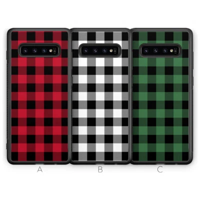 Teléfono a cuadros Tumblr Kpop para Samsung S21 Plus Ultra S20 FE S10 S9 Foto 1 de 2