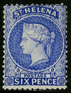 St Helena 1871-74 Scott # 4 Mint Lightly Hinged - Picture 1 of 2