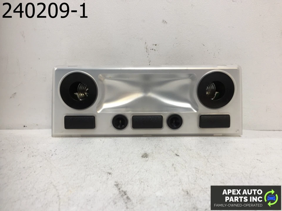 OEM BMW 525xi E60 2007 sedán trasero superior lectura domo luz lámpara Foto 1 de 4