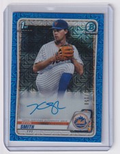 2020 Bowman Chrome Blue Mojo Refractor Kevin Smith Auto /150 #CPA-KS TS1