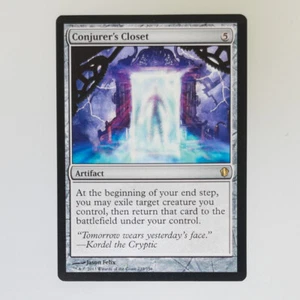 Tarjeta Magic the Gathering - Commander 2013 239/356 CONJURER'S CLOSET *LP/NM* - Imagen 1 de 2