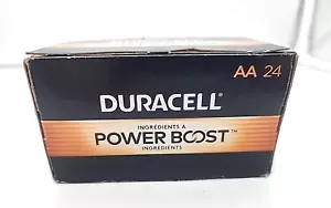 Duracell Coppertop AA Battery with POWER BOOST , 24 Pack Long-Lasting Batteries - Picture 1 of 4