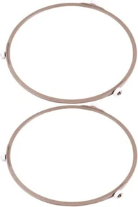 2 pezzi ANELLO SUPPORTO PIATTO GIREVOLE MICROONDE ø 17.8 CM ø RUOTE 1.6 CM N.B90 - Imagen 1 de 9