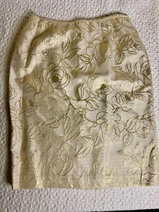 Kasper Metallic Gold Knielang Beruf Karriere Arbeit Damen Rock - Bild 1 von 6