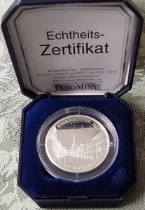 Silbermedaille Hansestadt Lübeck - Bild 1 von 2