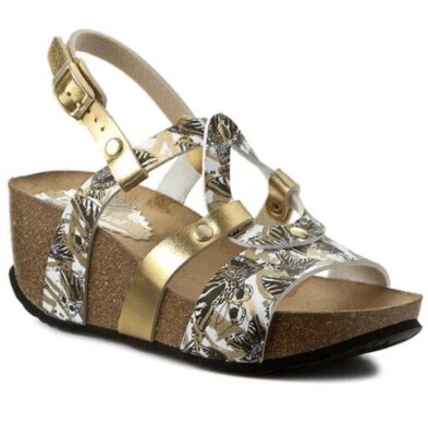 DESIGUAL Bio 9 Anissa Sandals Wedges Platform Womens Size 37 (6) #34133 - Bild 1 von 4