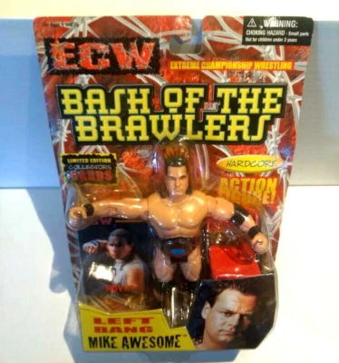 OSFTM ECW Bash of the Brawlers Mike Awesome Vintage Wrestling Figure WWF FMW WCW - Image 1 of 2
