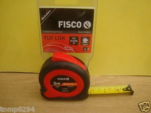 FISCO HULTAFORS TUF-LOK 5M 16' HI IMPACT TAPE MEASURE TK5ME CLASS 2 - Picture 1 of 1