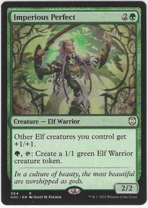 MTG Magic the Gathering Imperious Perfect (235/361) Commander Legends - Picture 1 of 2