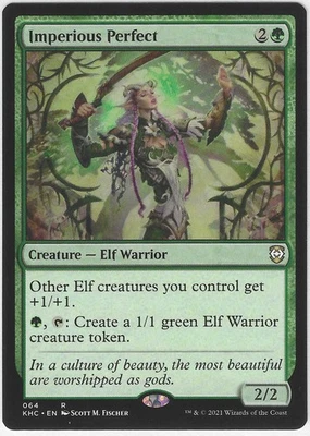 MTG Magic the Gathering Imperious Perfect (235/361) Commander Legends - Image 1 of 2