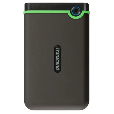Transcend 1TB StoreJet 25M3S USB 3.1 Portable Hard Drive Rugged, Anti-Shock Resi - Image 1 of 4