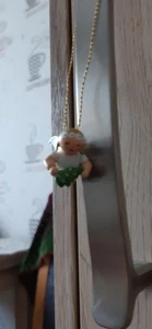 Wendt & Kühn SchwebeEngel mit Bäumchen mit goldfarbenen Punkten - Neu  - Bild 1 von 4