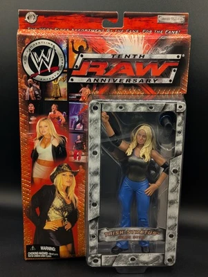 Jakks Pacific WWE WWF Raw 10th Tenth Anniversary Trish Stratus Action Figure - Image 1 of 4