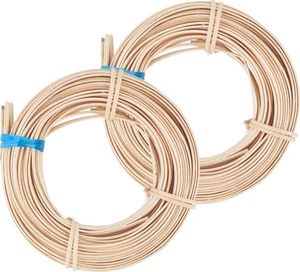 Paquete de 2 tubos de pedigrí VBS cinta azul natural 5 mm 250 g tubo trenzado material trenzado - Imagen 1 de 5