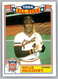 1985 Topps Commeorative All Star Willie McCovey #11 - Picture 1 of 2