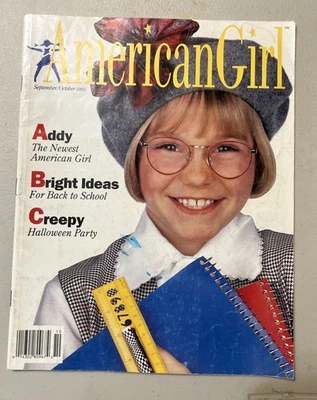American Girl Doll Magazine September/October 1993 No Paper Doll GC - Image 1 of 4