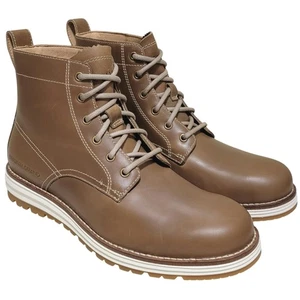 Cole Haan Men Original Grand Waterproof Combat Boots Size US 7M Hawthorn Brown - Picture 1 of 7