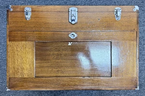 Vintage H. Gerstner & Son 12 Drawers Oak Wood Machinist Tool Chest Box - Picture 1 of 21
