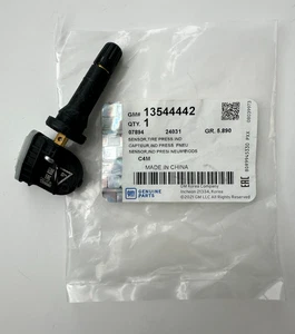 GENUINE OEM GM Tire Pressure Sensor IND 13544442 (GMKOREAPARTS) - Picture 1 of 2