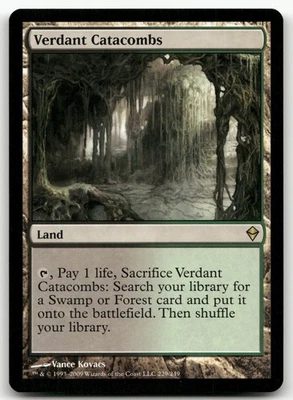 Verdant Catacombs #229 (NM) Zendikar ZEN Magic MTG - Image 1 of 2