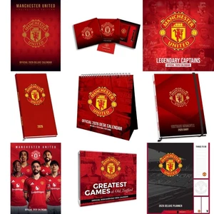 2025 Kalender & 2025 Tagebuch Manchester United FC Fußball Geschenk offizielles Produkt - Bild 1 von 67
